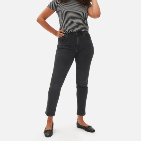 Everlane The Mid-Rise Skinny Ankle Jeans - Picture 1 of 15